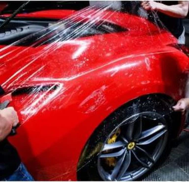 Scannán Cosanta Péinte Saincheaptha Le haghaidh Sandblasting Gluaisteán